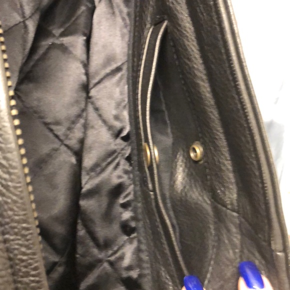 Beautiful leather biker real leather jacket!! - Picture 4 of 9